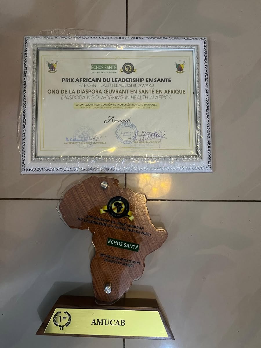 Prix africain du leadership en santé décerné à AMUCAB